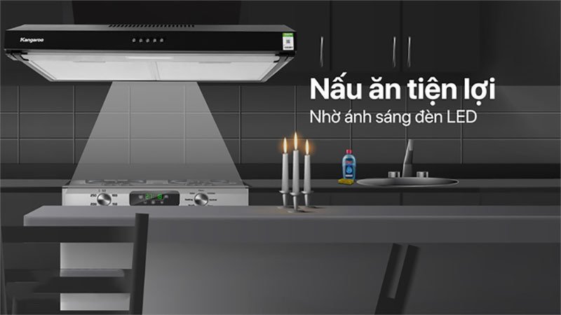 máy hút mùi cổ điển kangaroo kg70cs