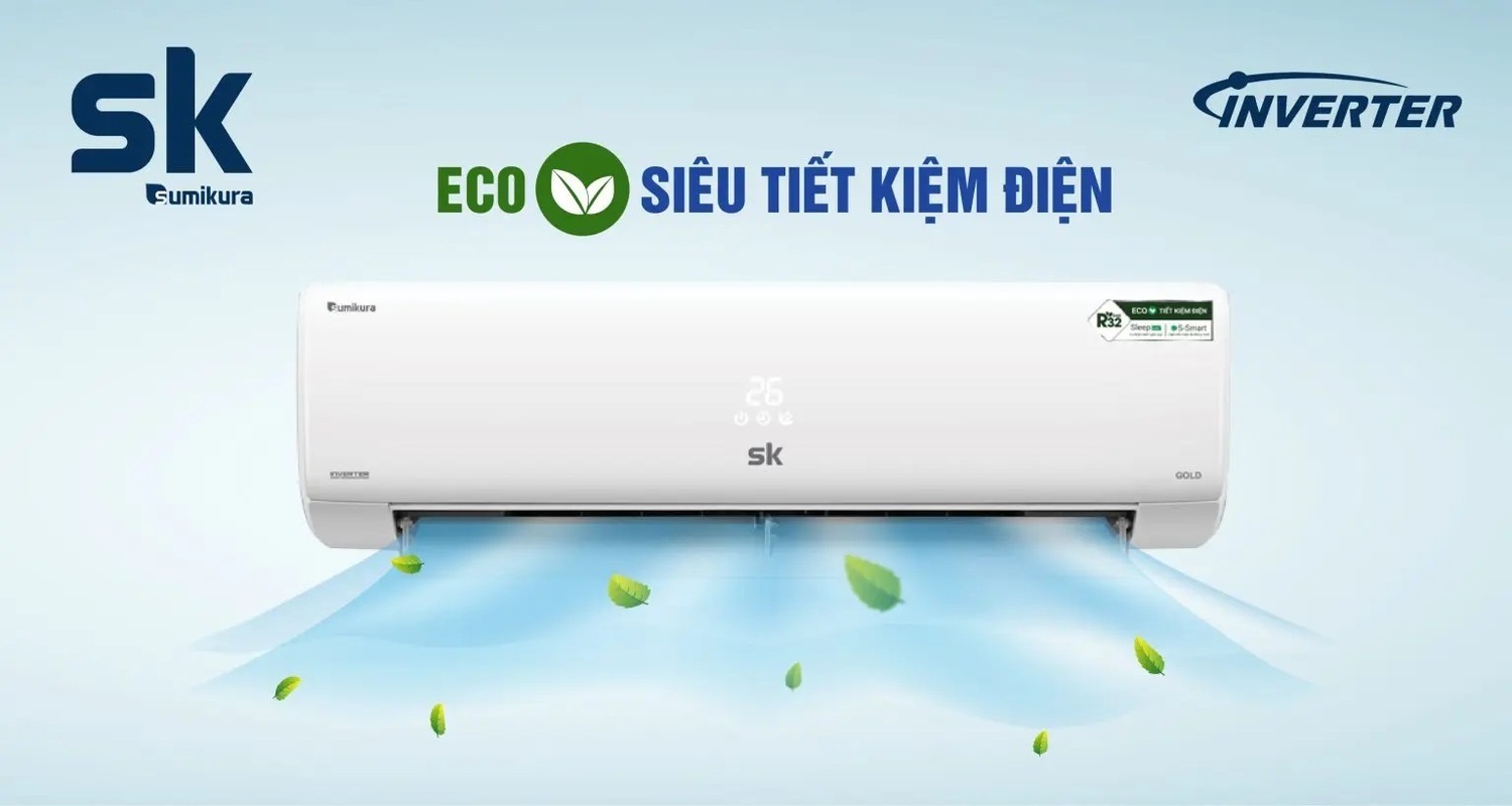 máy lạnh sumikura aps/apo-092/gold 9000btu inverter