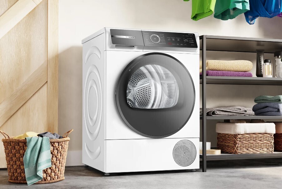 máy sấy bơm nhiệt bosch wqb245b40 series 9 kg