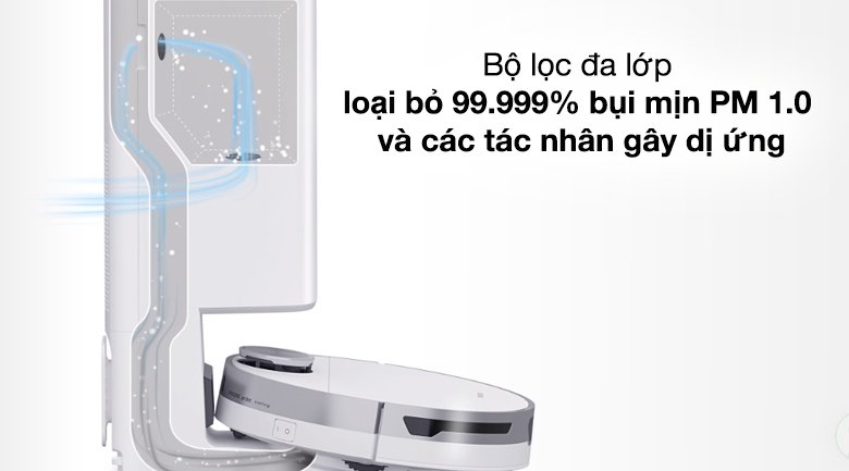 robot hút bụi samsung vr30t85513w/sv