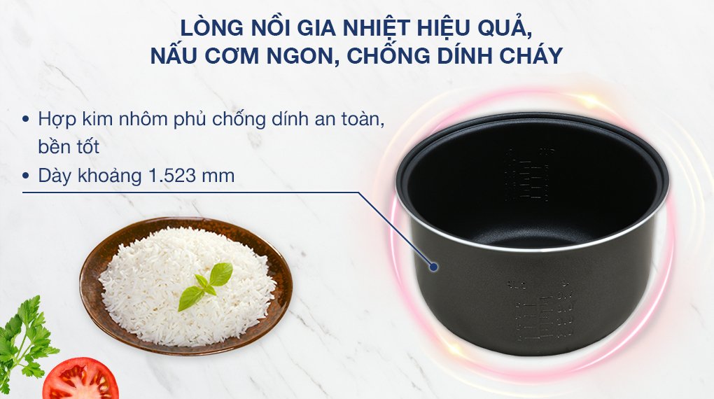 nồi cơm nắp gài panasonic 1 lít sr-mvn10frax