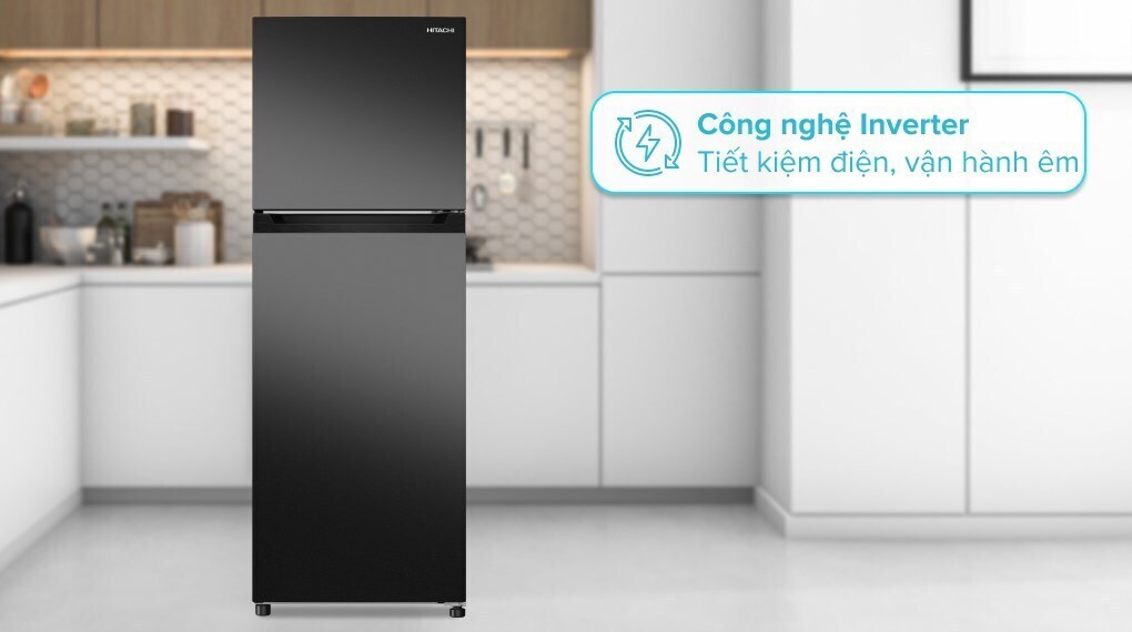 tủ lạnh hitachi inverter 240 lít hrtn5255mfuvn
