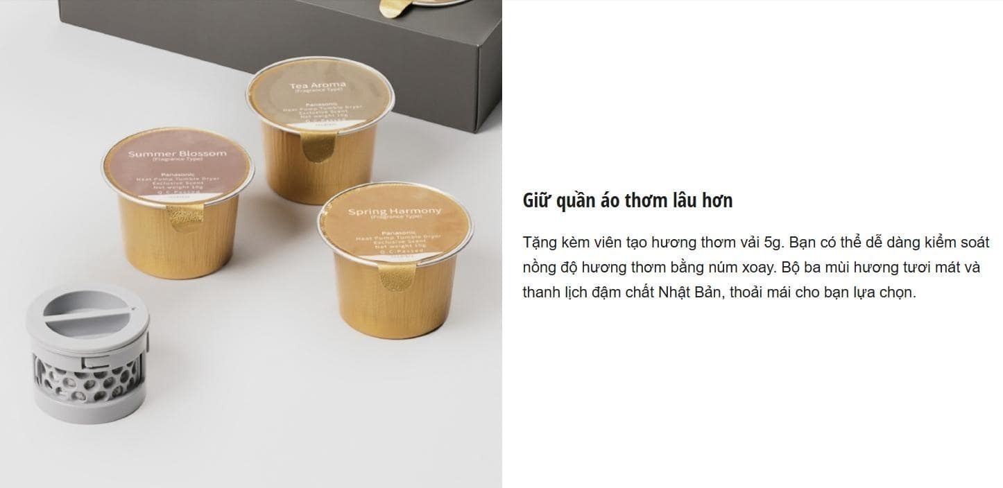 máy sấy bơm nhiệt panasonic 10.5 kg nh-xv21x1avt