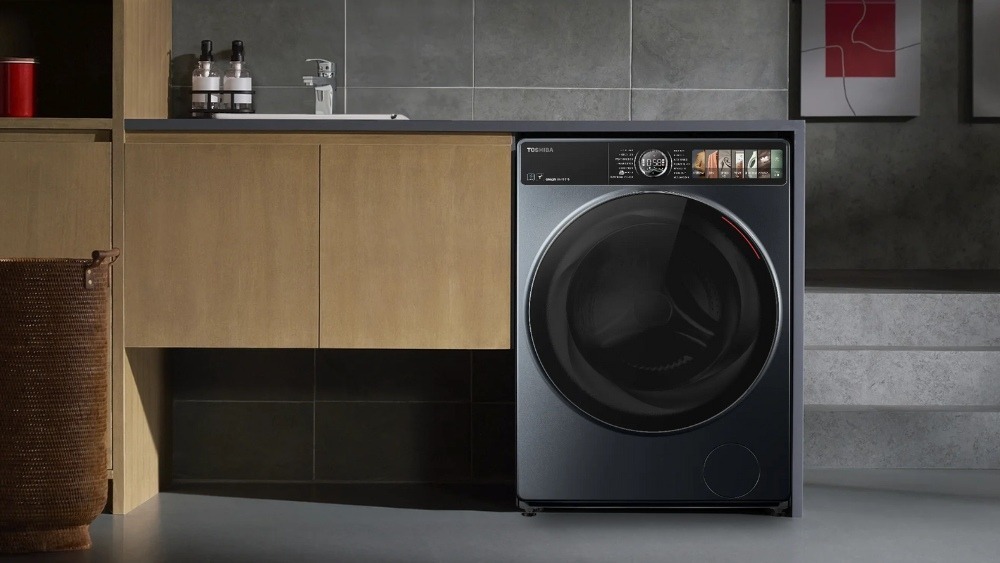 máy giặt sấy toshiba inverter giặt 10.5 kg - sấy 7 kg twd-t27bzp115mwv(mg)