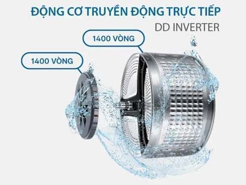 máy giặt aqua inverter 10 kg aw10-bp4959u1k(b)