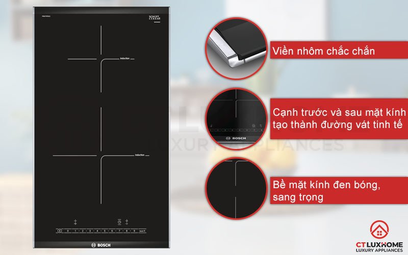 bếp từ domino bosch pib375fb1e serie 6