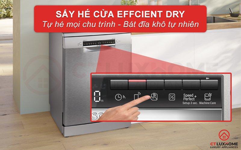máy rửa bát độc lập bosch sms4emi01e serie 4 14 bộ