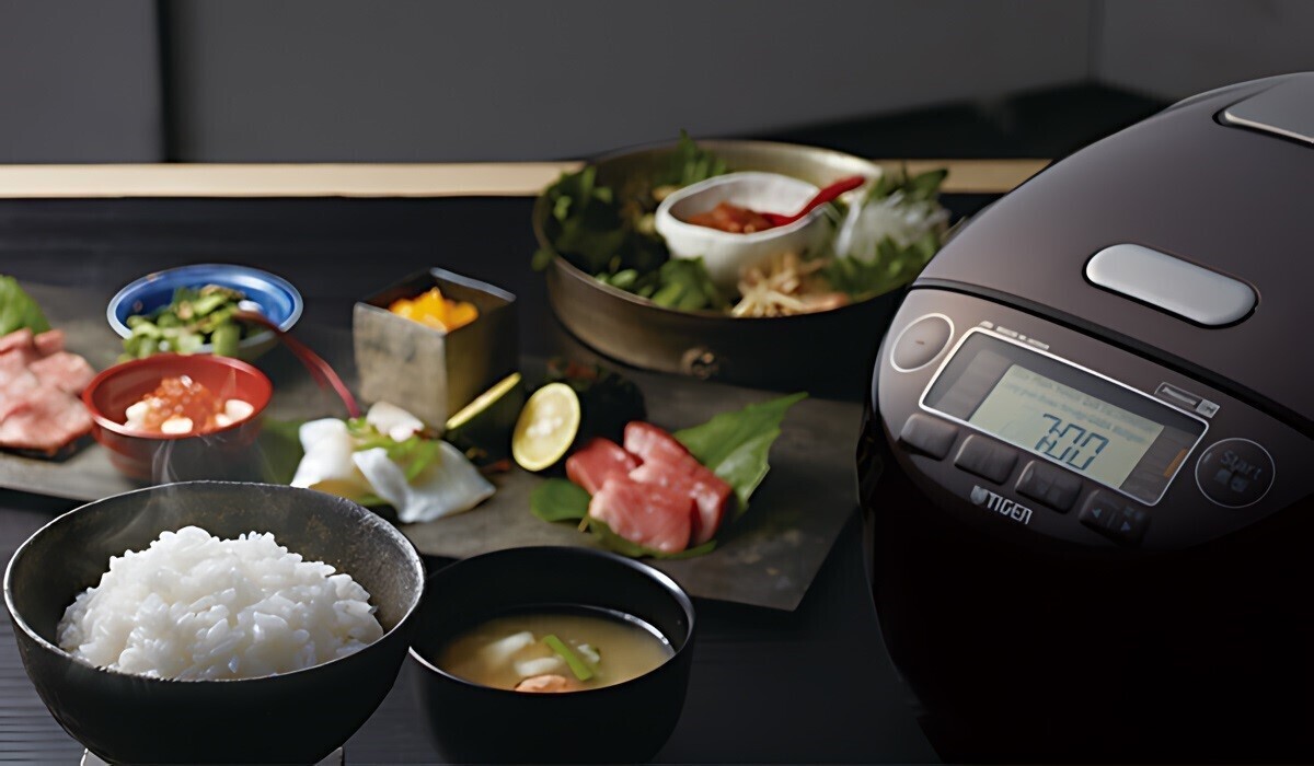 nồi cơm điện tử cao tần áp suất tiger 1.8 lít jpk-w18w