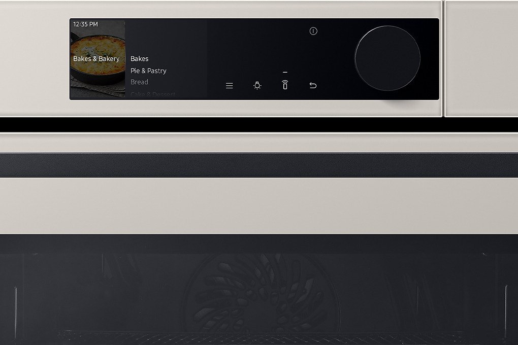 lò nướng âm samsung bespoke nv7b6675caa/sv 76 lít