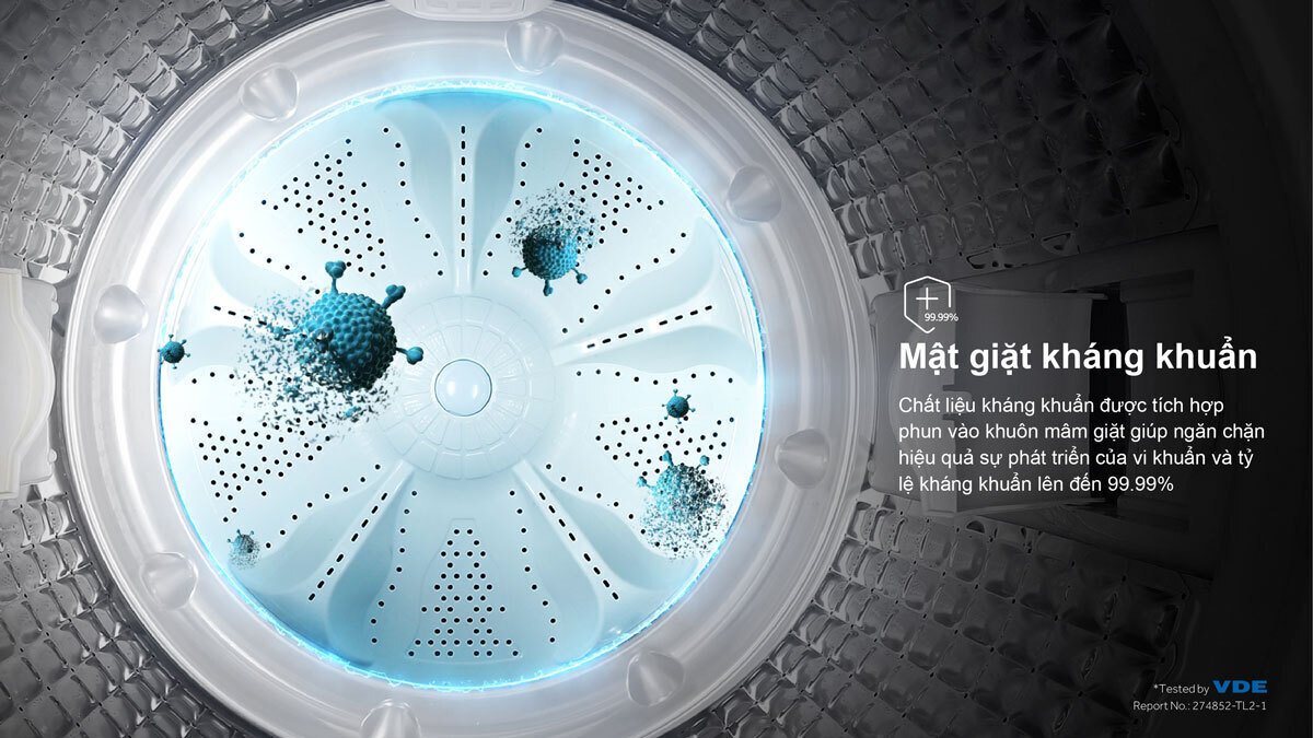 máy giặt aqua inverter 12 kg awm12-bsr1k(bu)