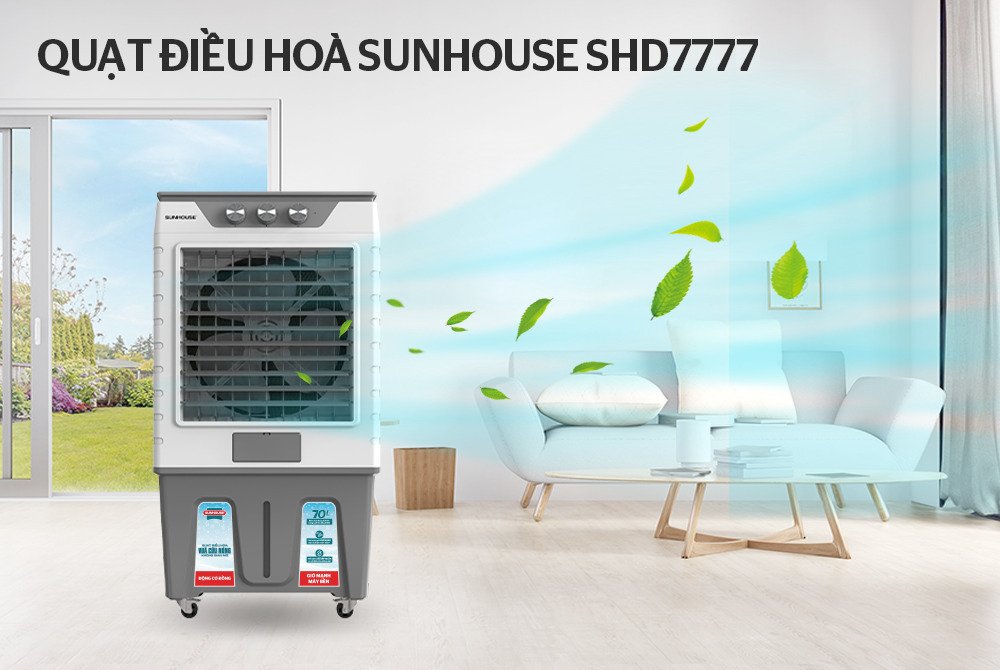 máy làm mát không khí sunhouse shd7777