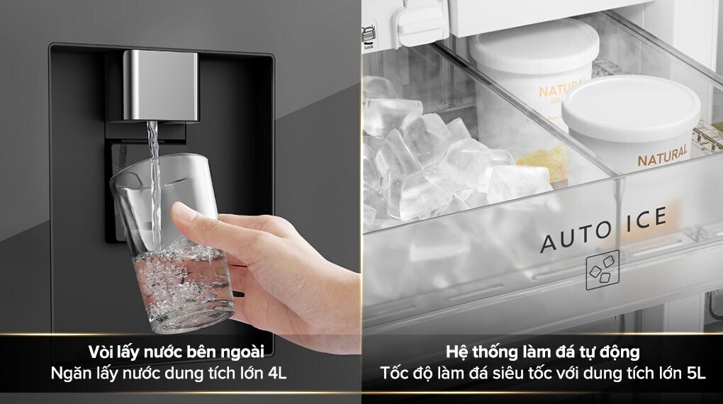 tủ lạnh panasonic inverter 621 lít prime+ edition multi door nr-xy680ymmv