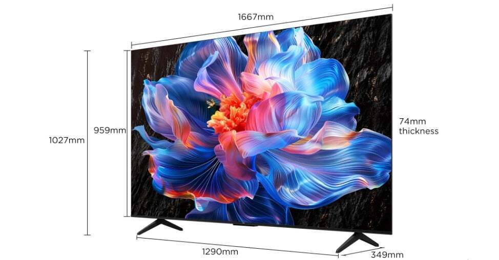 tivi tcl 75p6k 4k 75 inch