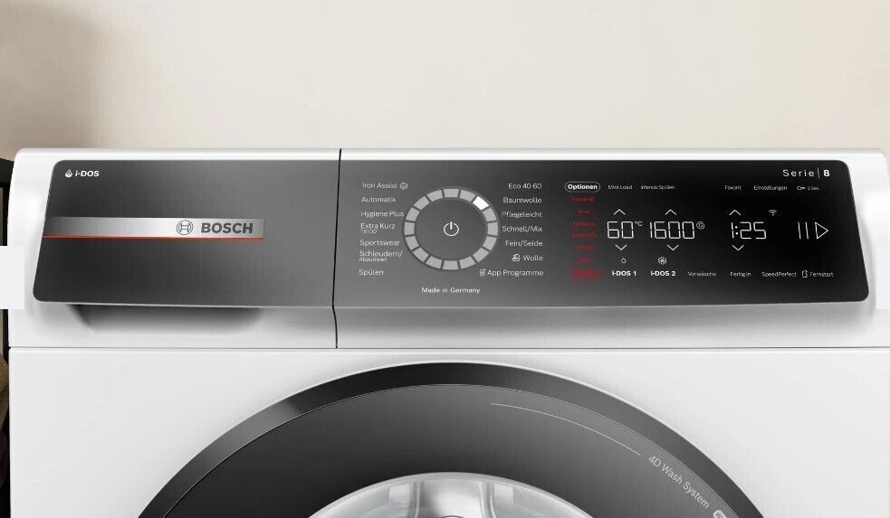 máy giặt bosch wgb256a40 series 8 - 10kg 1600vòng/phút