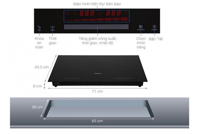 bếp điện từ hồng ngoại junger cej-203-if