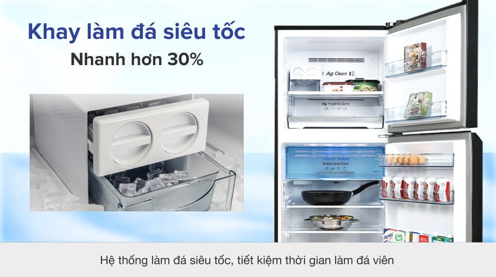 tủ lạnh panasonic inverter 326 lít nr-tl351vgmv