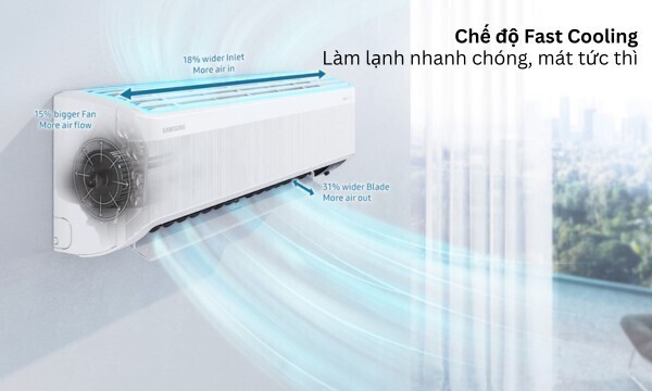 máy lạnh samsung inverter 2.5 hp ar24cyfcawknsv