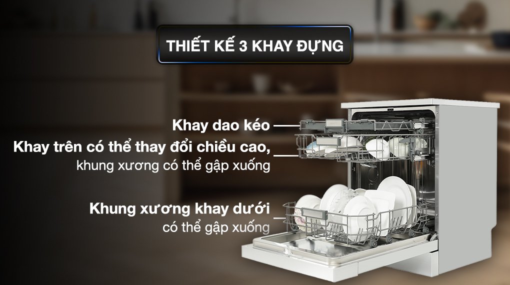 máy rửa chén độc lập nagakawa nk15d03m