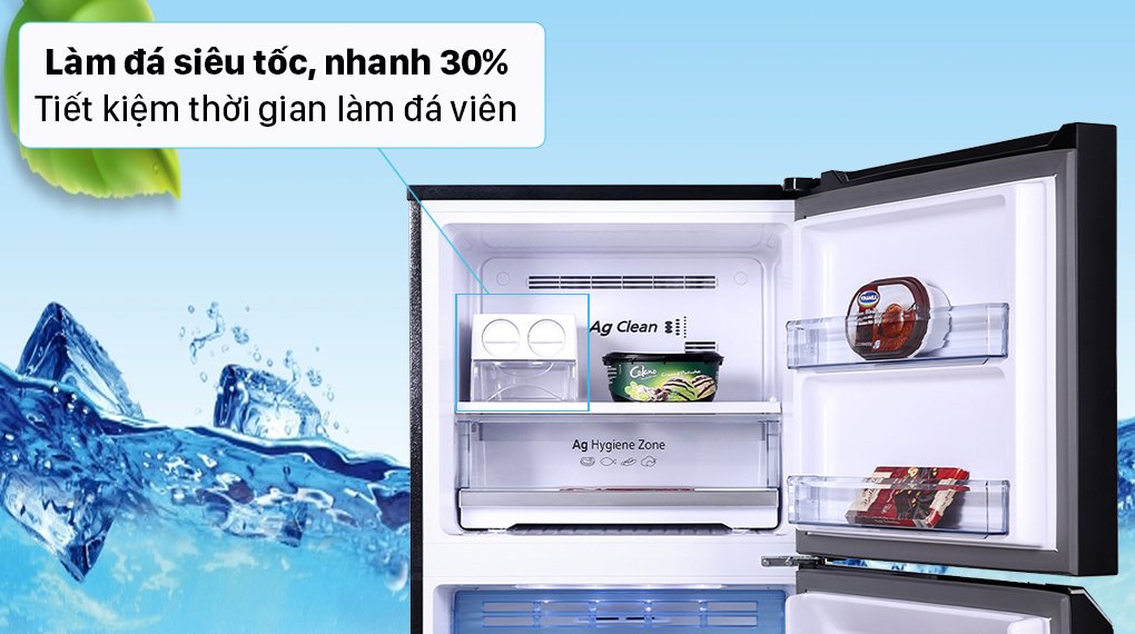 tủ lạnh panasonic inverter 366 lít nr-tl381vgmv