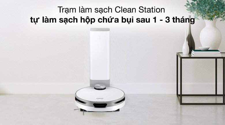 robot hút bụi samsung vr30t85513w/sv