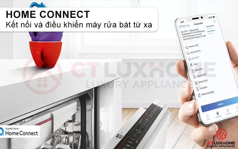 máy rửa bát độc lập bosch sms4emi01e serie 4 14 bộ
