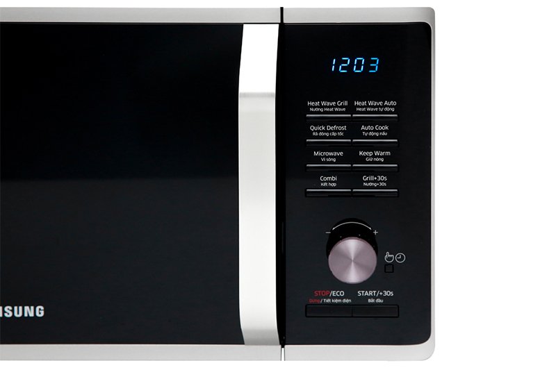 lò vi sóng có nướng samsung mg23k3575as/sv-n 23 lít
