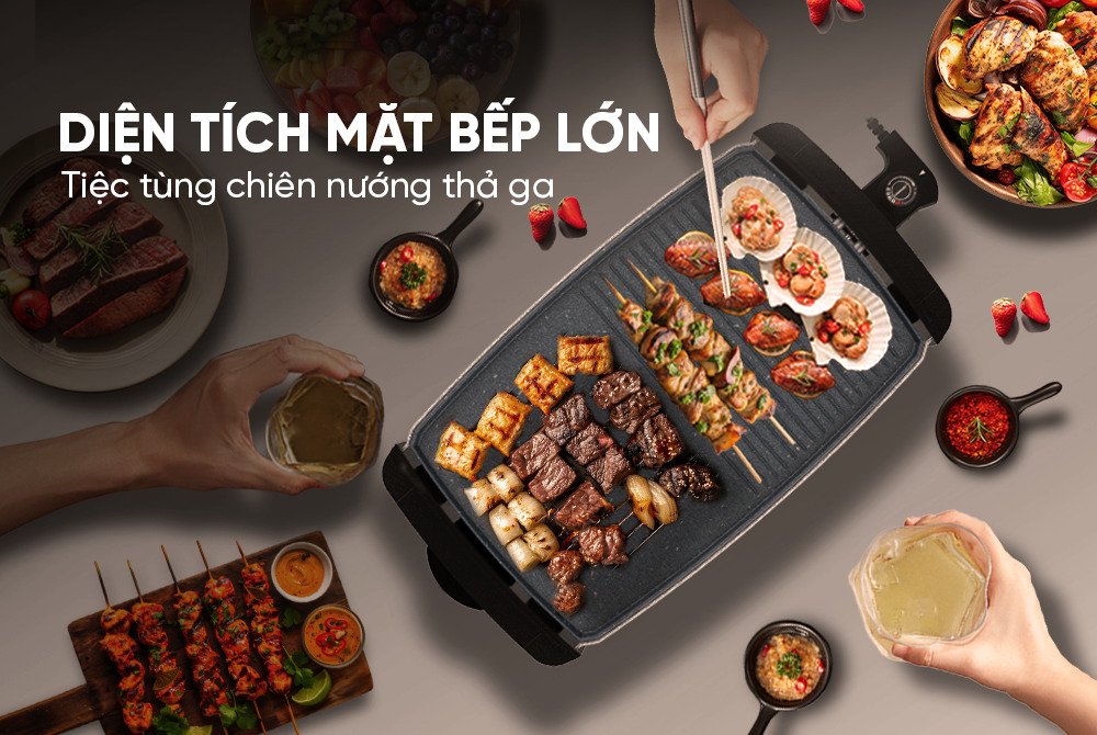 bếp nướng điện sunhouse shd4612