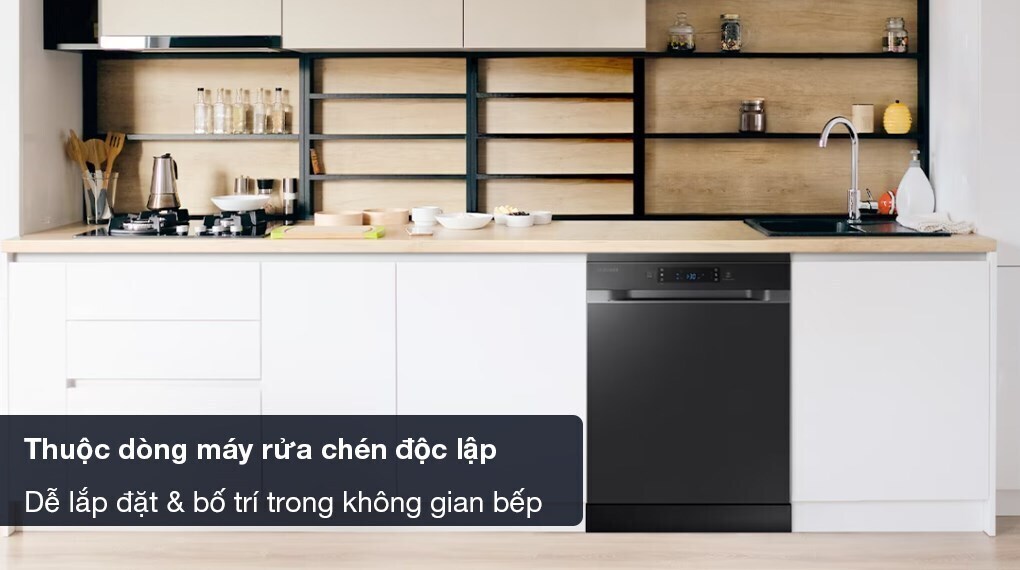 máy rửa chén độc lập samsung dw60cg550fsgsv