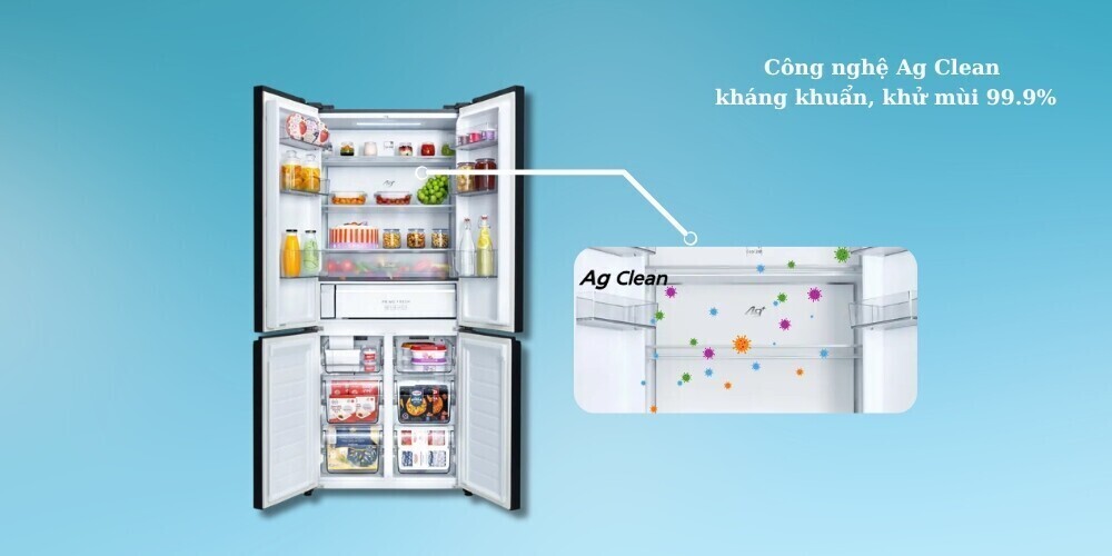 tủ lạnh panasonic inverter 510 lít multi door nr-x561gb-vn