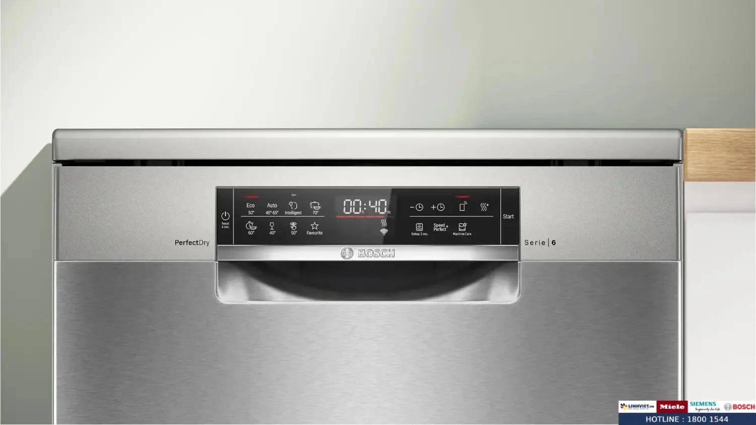 máy rửa bát bosch sms6zci16e series 6 zeolith độc lập