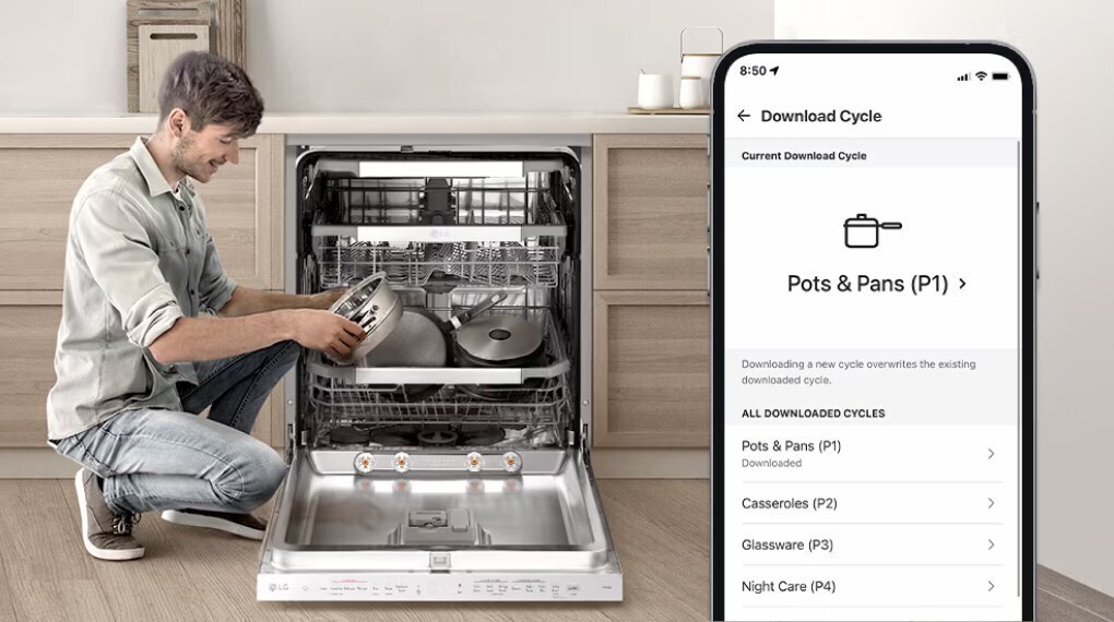 máy rửa chén độc lập lg ldt14bga3