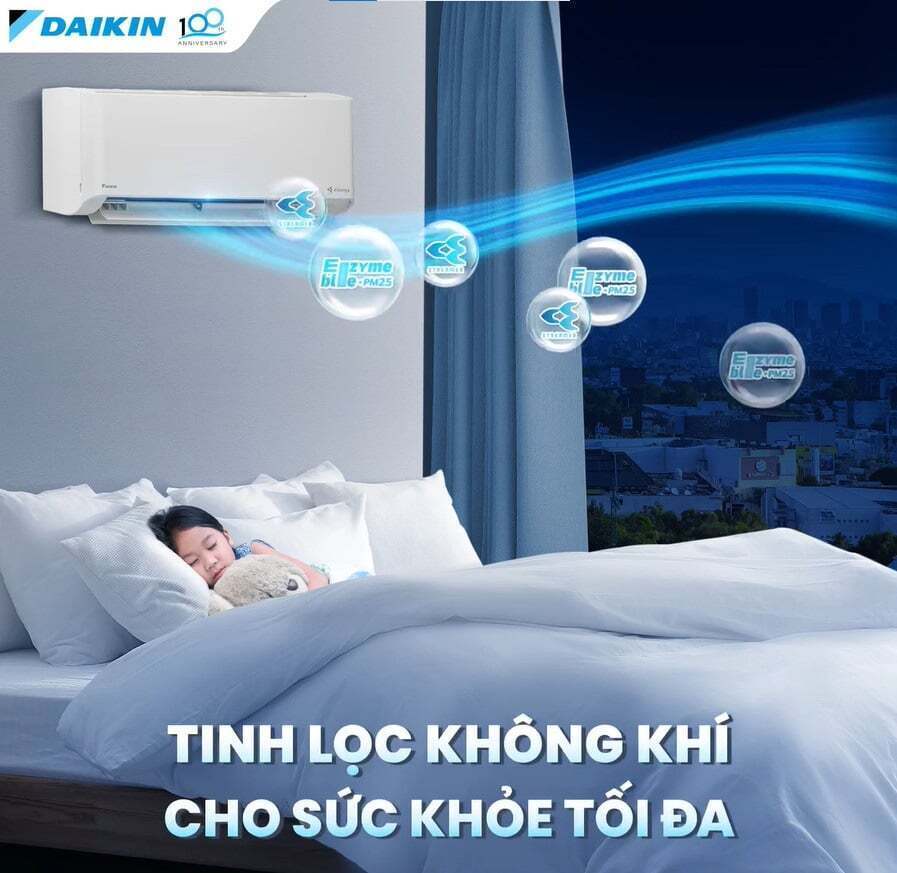 máy lạnh daikin inverter 18000 btu ftkf50zvmv