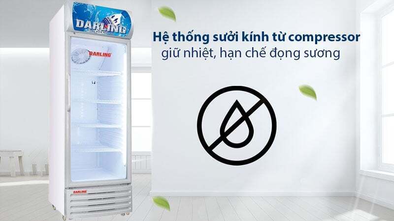 tủ mát 1 cửa darling dl-3200al