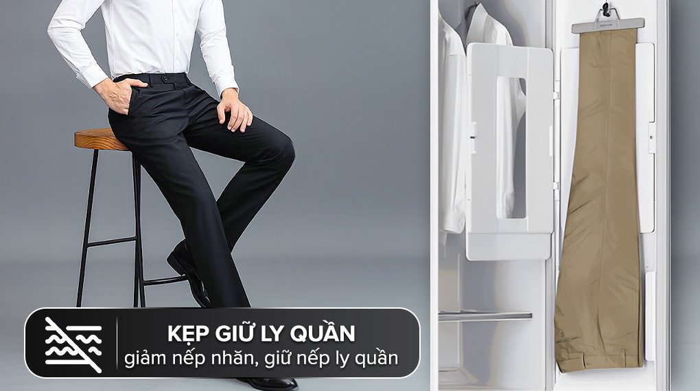 tủ chăm sóc quần áo thông minh lg styler inverter 5 móc s5mb
