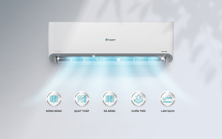 máy lạnh casper 18000btu 2hp sc-18fb36a