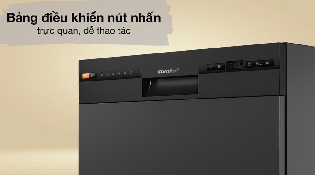 máy rửa chén độc lập comfee cdw-8f60rb