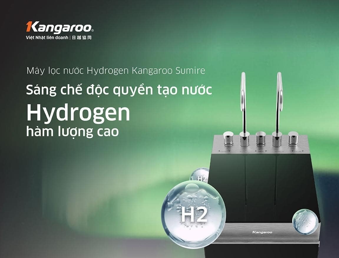 máy lọc nước ro nóng nguội lạnh kangaroo kg12a8s