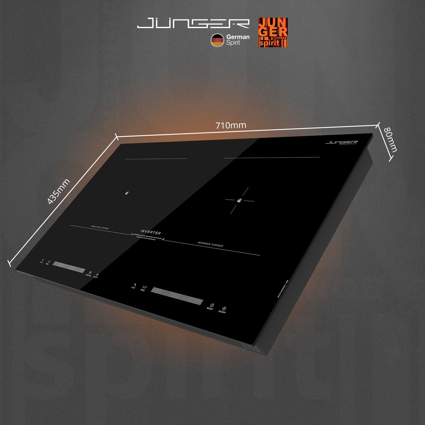 bếp điện từ hồng ngoại junger mtd-71