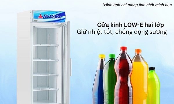 tủ mát alaska 345 lít lc-345