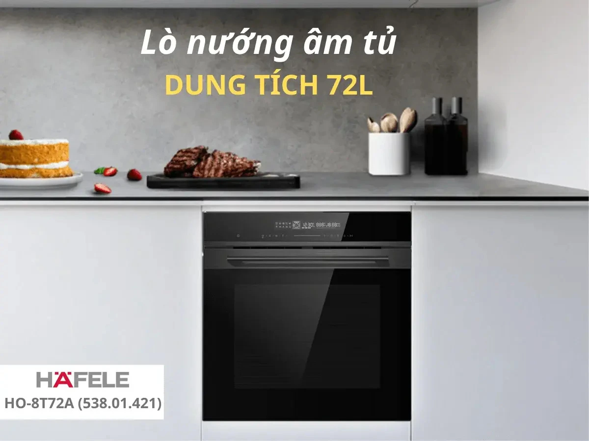 lò nướng âm tủ hafele ho-8t72a (538.01.421)