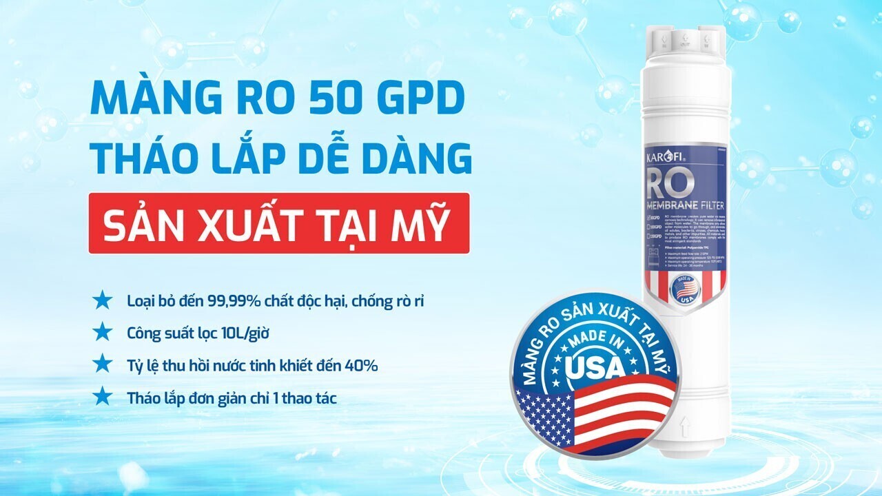 máy lọc nước nóng lạnh karofi kad-m82