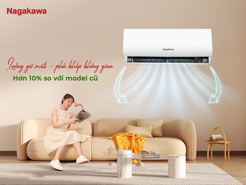 máy lạnh nagakawa 2 hp ns-c18r2b52