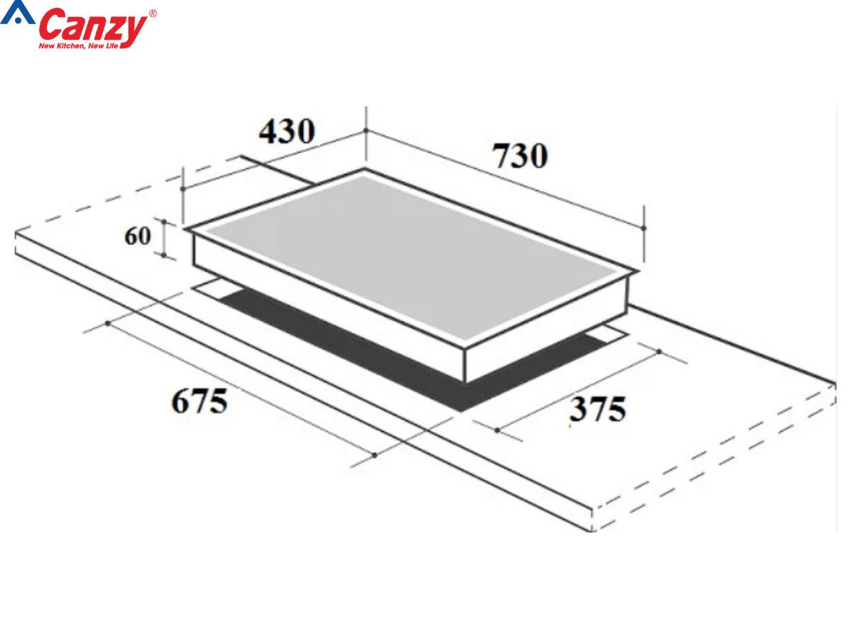bếp từ canzy cz tl869d