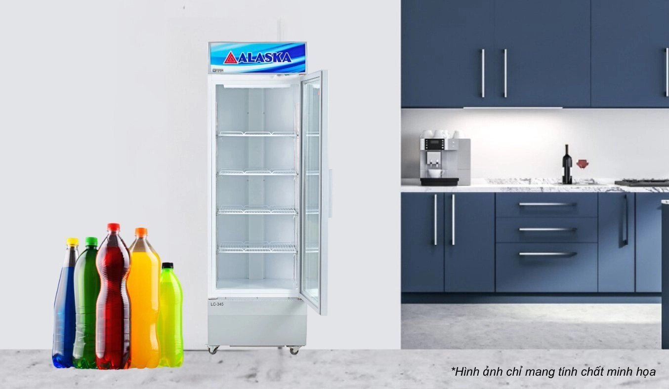 tủ mát alaska 345 lít lc-345