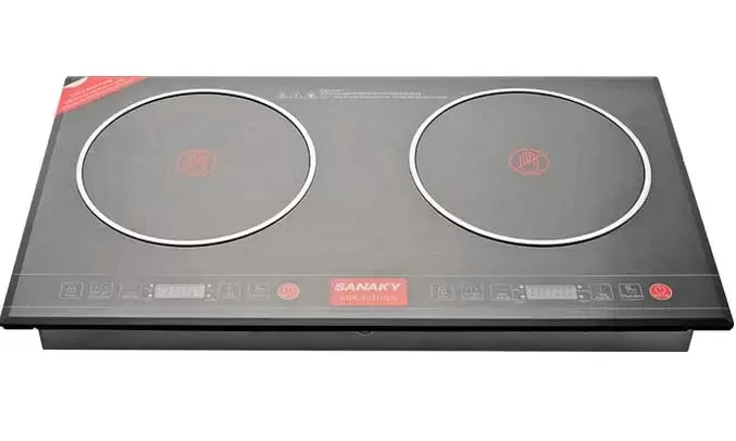bếp hồng ngoại đôi sanaky snk-202hgw