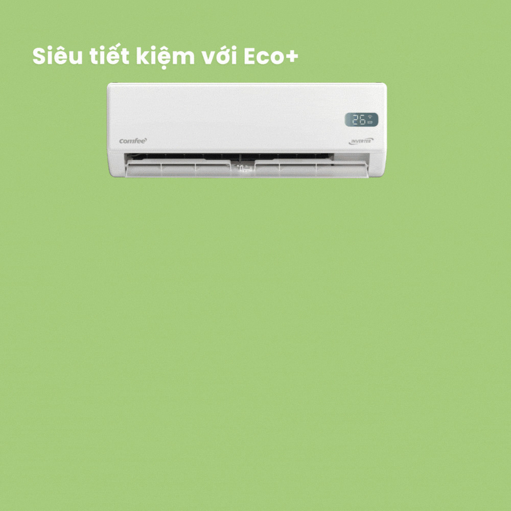 máy lạnh comfee inverter 1.5 hp cfs-13vgdf/cfs-13vgvc