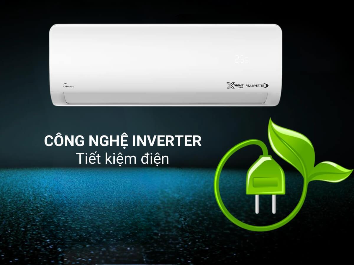 máy lạnh midea 18000btu inverter msce-19crfn8