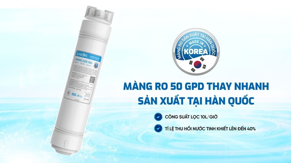 máy lọc nước ro karofi kaq-u50k