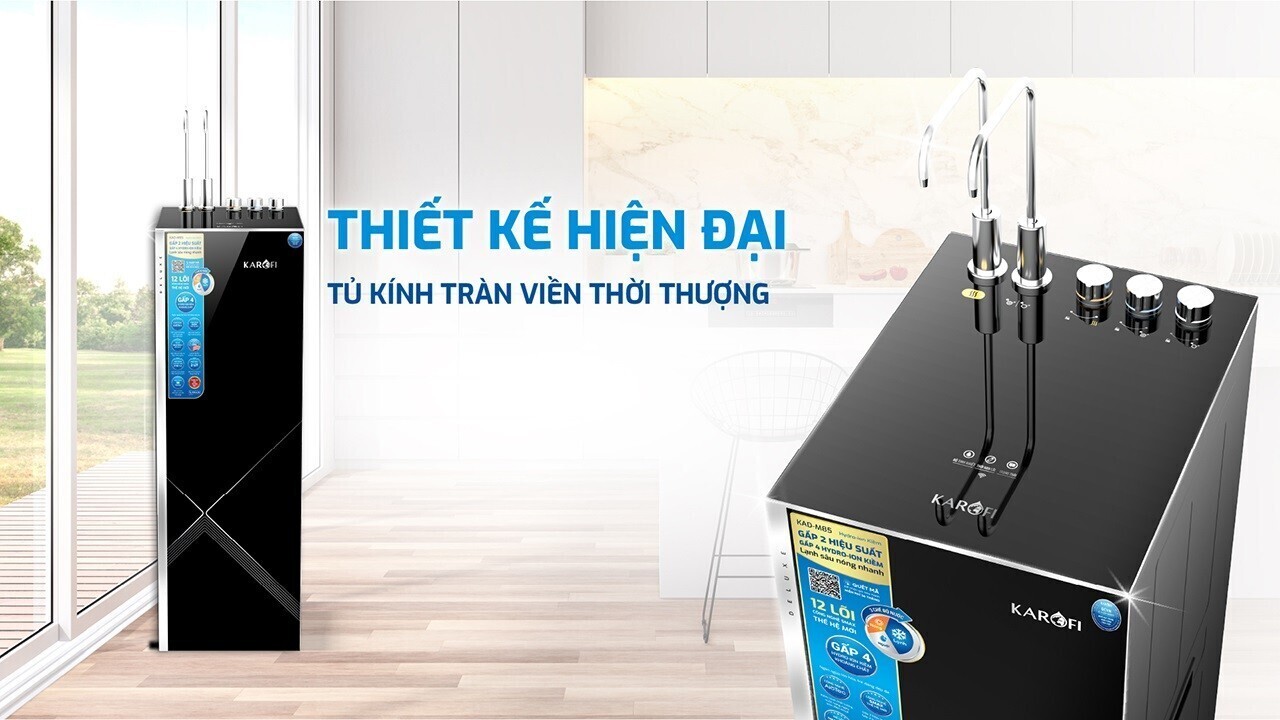 máy lọc nước nóng lạnh karofi kad-m85