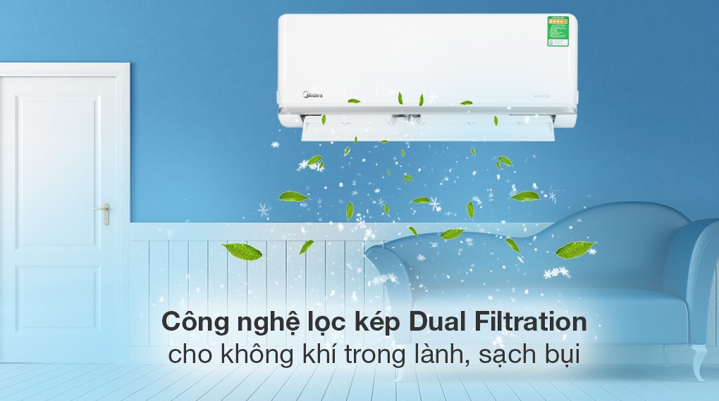 máy lạnh midea inverter 1 hp msaga-10crdn8